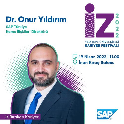 Dr. Onur Yıldırım SAP- Türkiye Kamu İlişkileri Direktörü