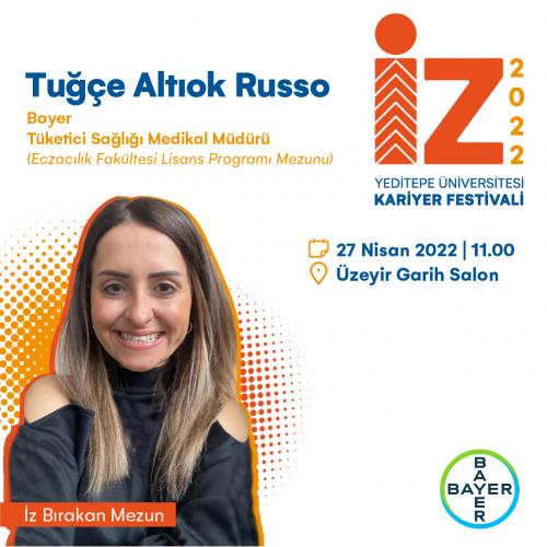 Tuğçe Altıok Russo/Bayer-Tüketici Sağlığı Medikal Müdürü