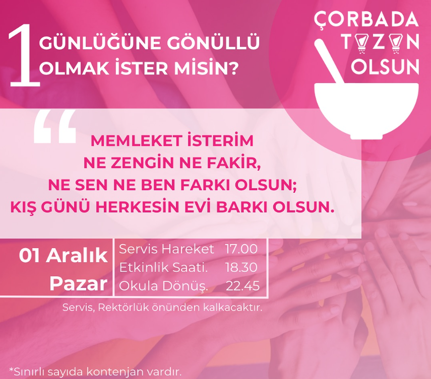 Çorbada Tuzun Olsun