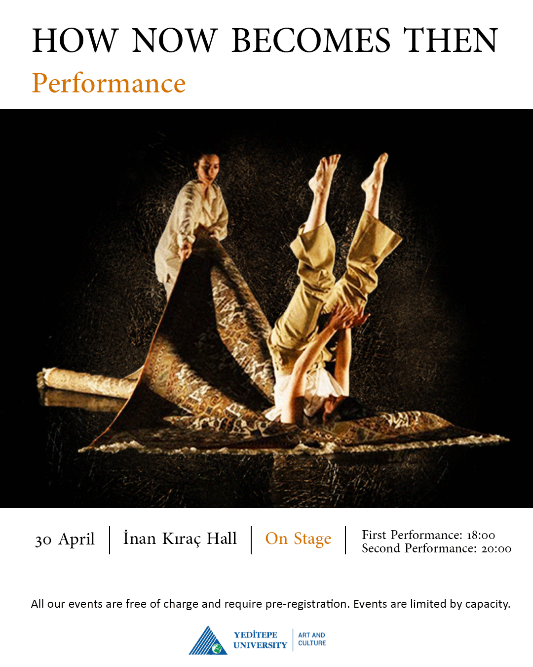 How Now Becomes Then Dance Performance