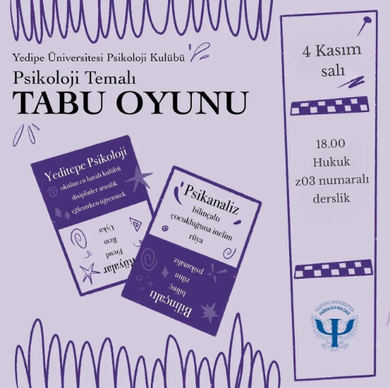 psikoloji kulübü-tabu