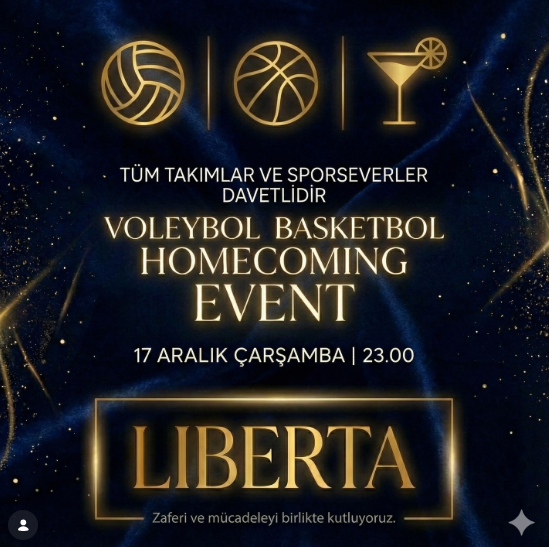 spor kulübü-after volley event