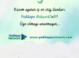 Yeditepe Network: Kasım Ayı Iş Ve Staj Duyuruları