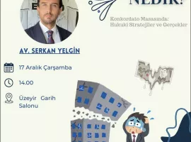 Serkan Yelgin ile Konkordato Üzerine Söyleşi 