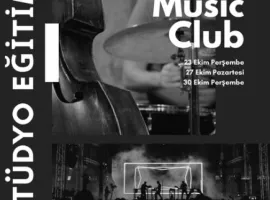 müzik kulübü-stüdyo eğitimi