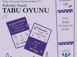 psikoloji kulübü-tabu