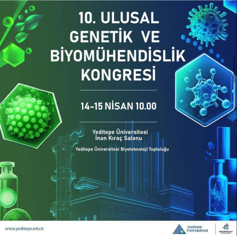 10.Ulusal Genetik ve Biyomühendislik Kongresi